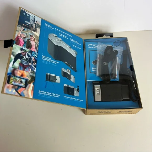 Pictar DLSR Convert Phone To Real Camera Compatible with Iphone Android Wireless - Picture 3 of 8